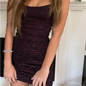 Home coming mini dress